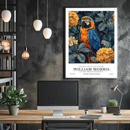 The Artistry of William Morris Exhibition Cultural Poster