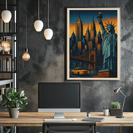 Iconic New York City Poster Wall Art For Decor Lovers