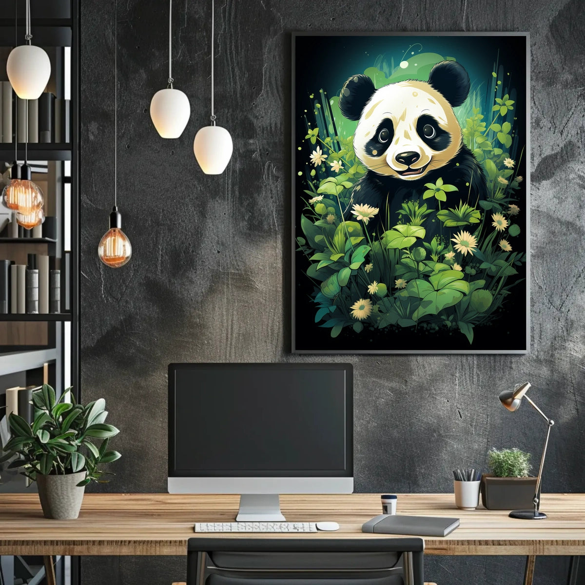 Panda Paradise: Playful Wildlife Art for Kids