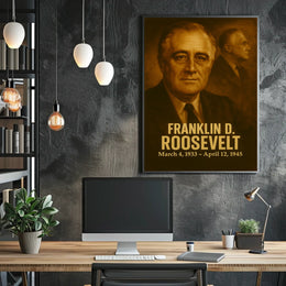 Franklin D. Roosevelt Poster