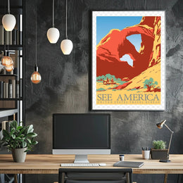 Explore America's Natural Wonders Poster PosterGoat