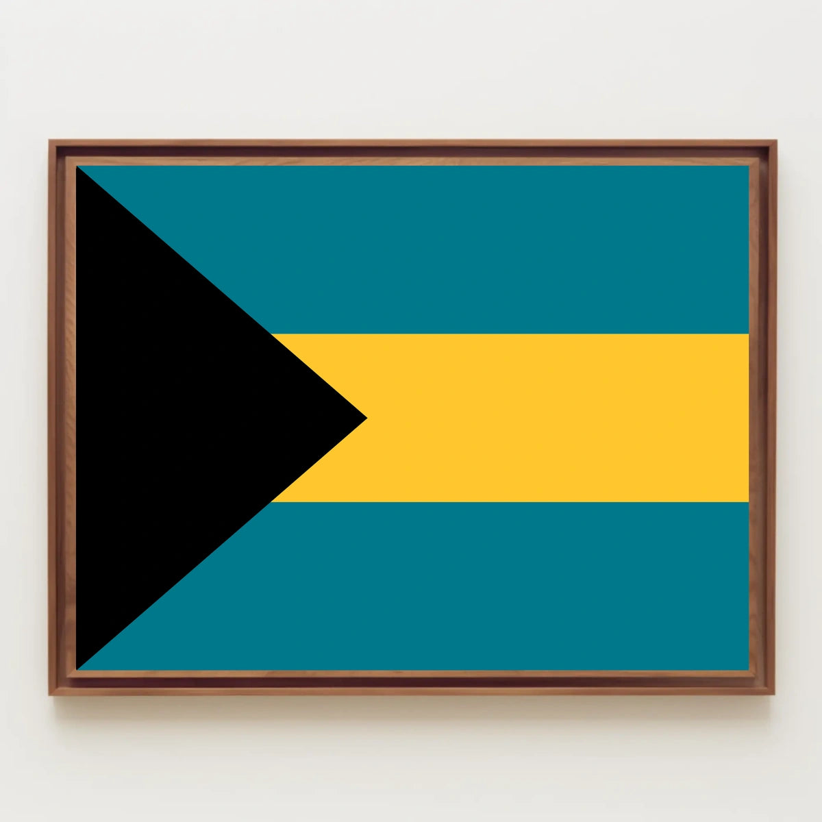 Bahamas Flag Poster
