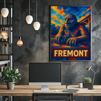 Fremont Mosaic Art Poster