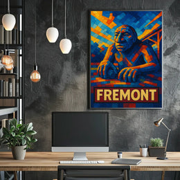 Fremont Mosaic Art Poster