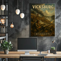 Vicksburg, Mississippi Poster