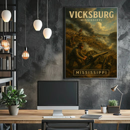 Vicksburg, Mississippi Poster