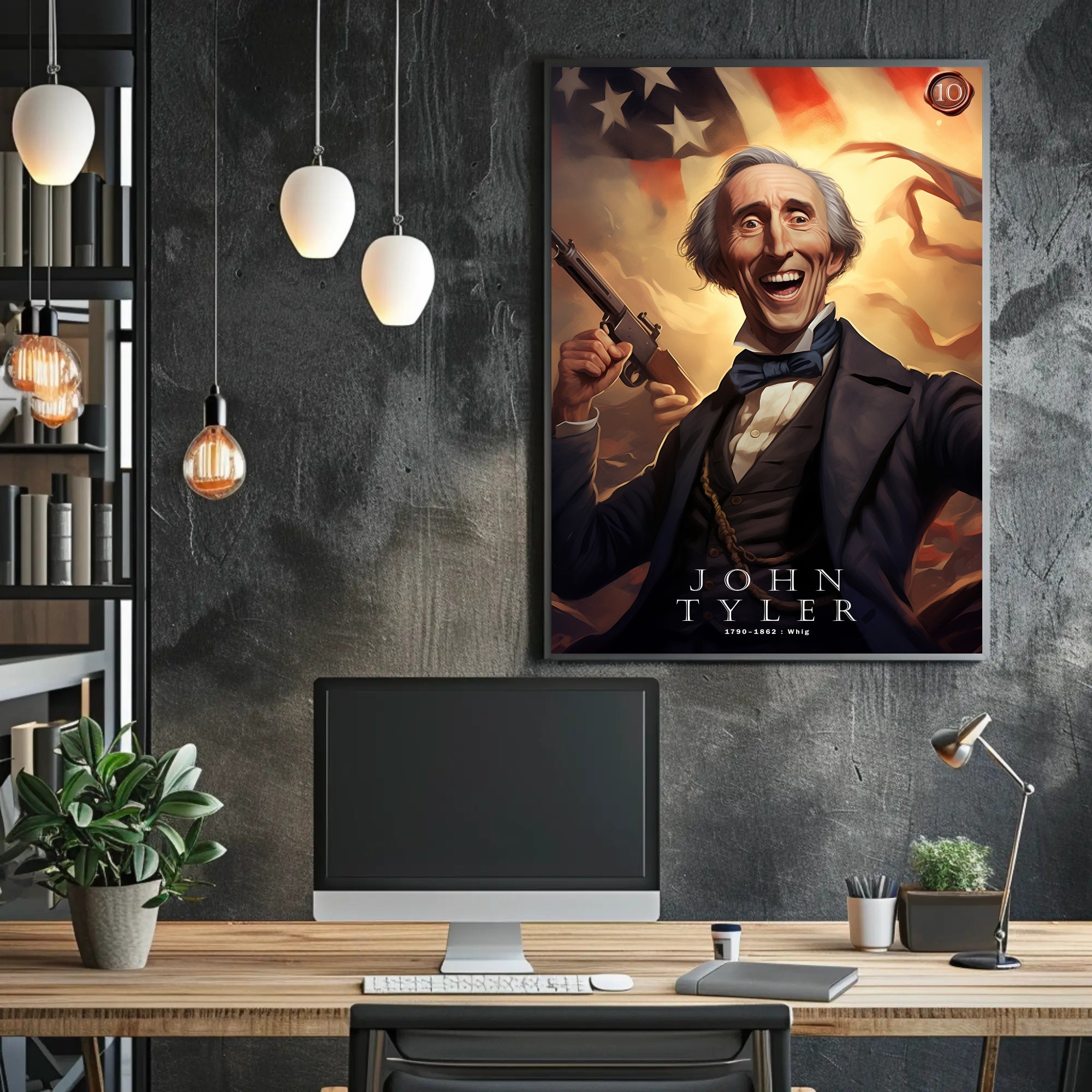 John Tyler: The Whig Legacy Poster