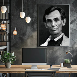 Abraham Lincoln Seated Formal Pose Poster Print PosterGoat