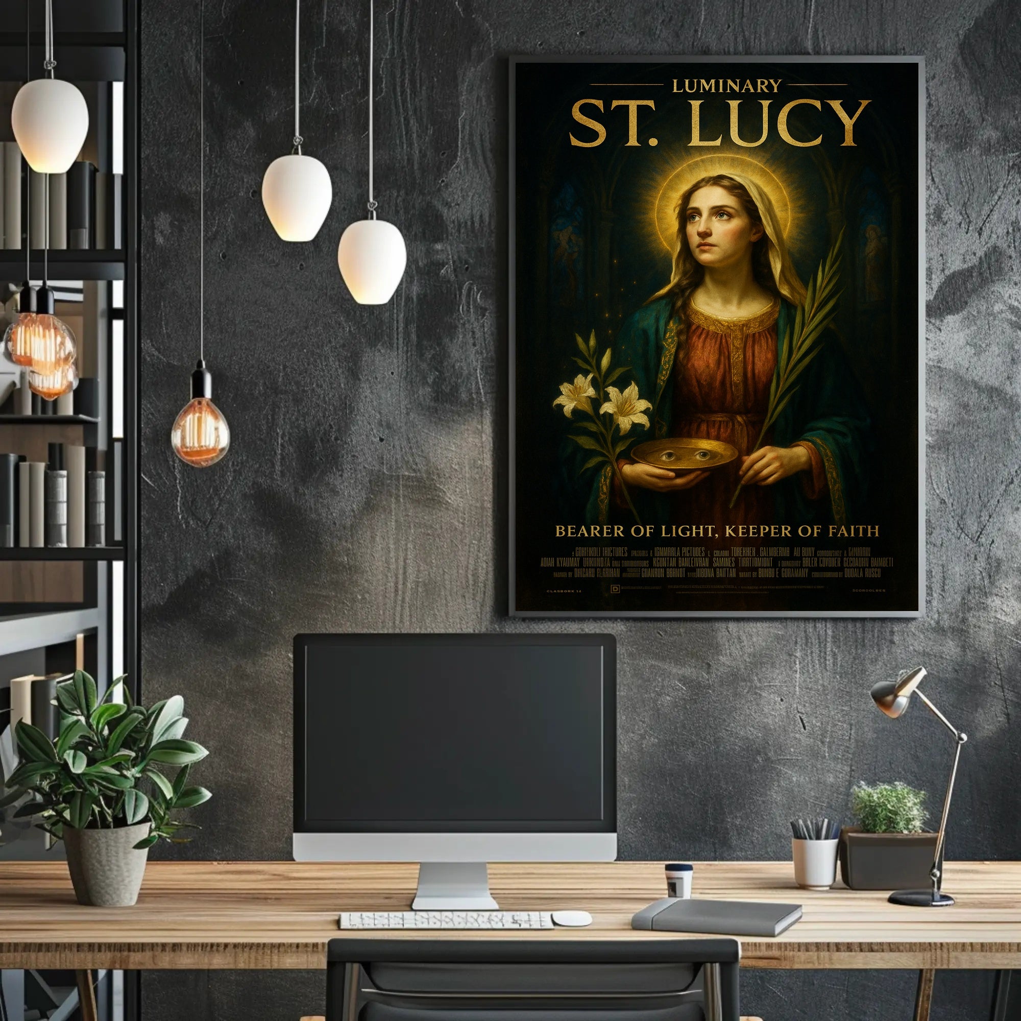 Luminary St. Lucy Poster