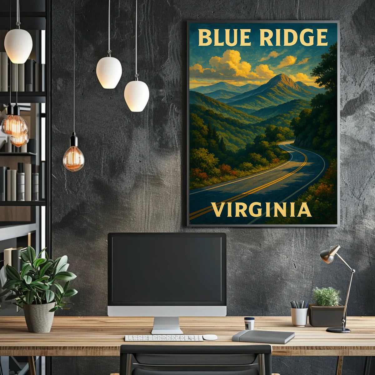 Blue Ridge Virginia Poster
