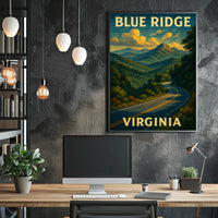 Blue Ridge Virginia Poster