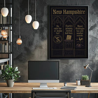 New Hampshire Highlights Poster