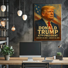 Donald Trump 47Th President Poster