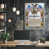 Abraham Lincoln Early Standing Pose Poster Art Print PosterGoat