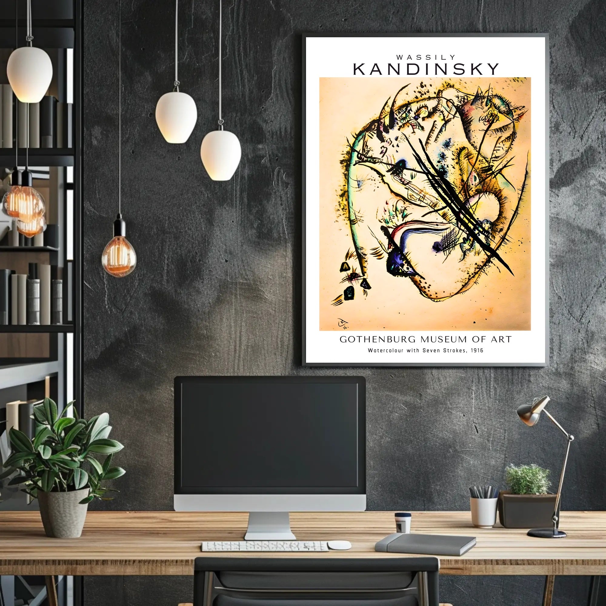 Wassily Kandinsky at the Gothenburg Museum of Art Poster