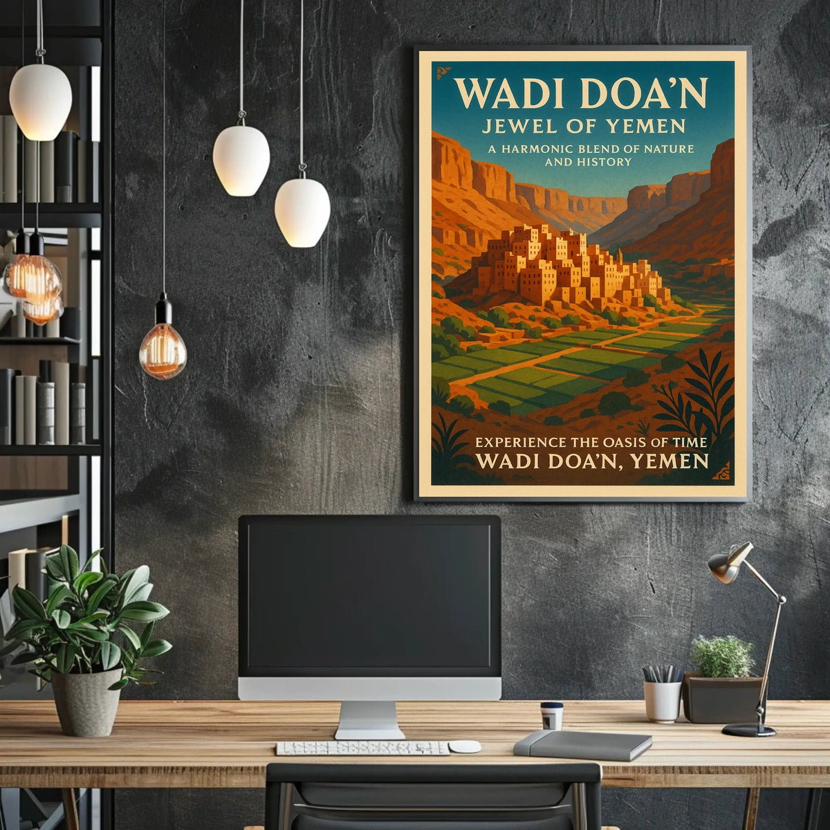 Wadi DoaN Jewel Of Yemen Poster