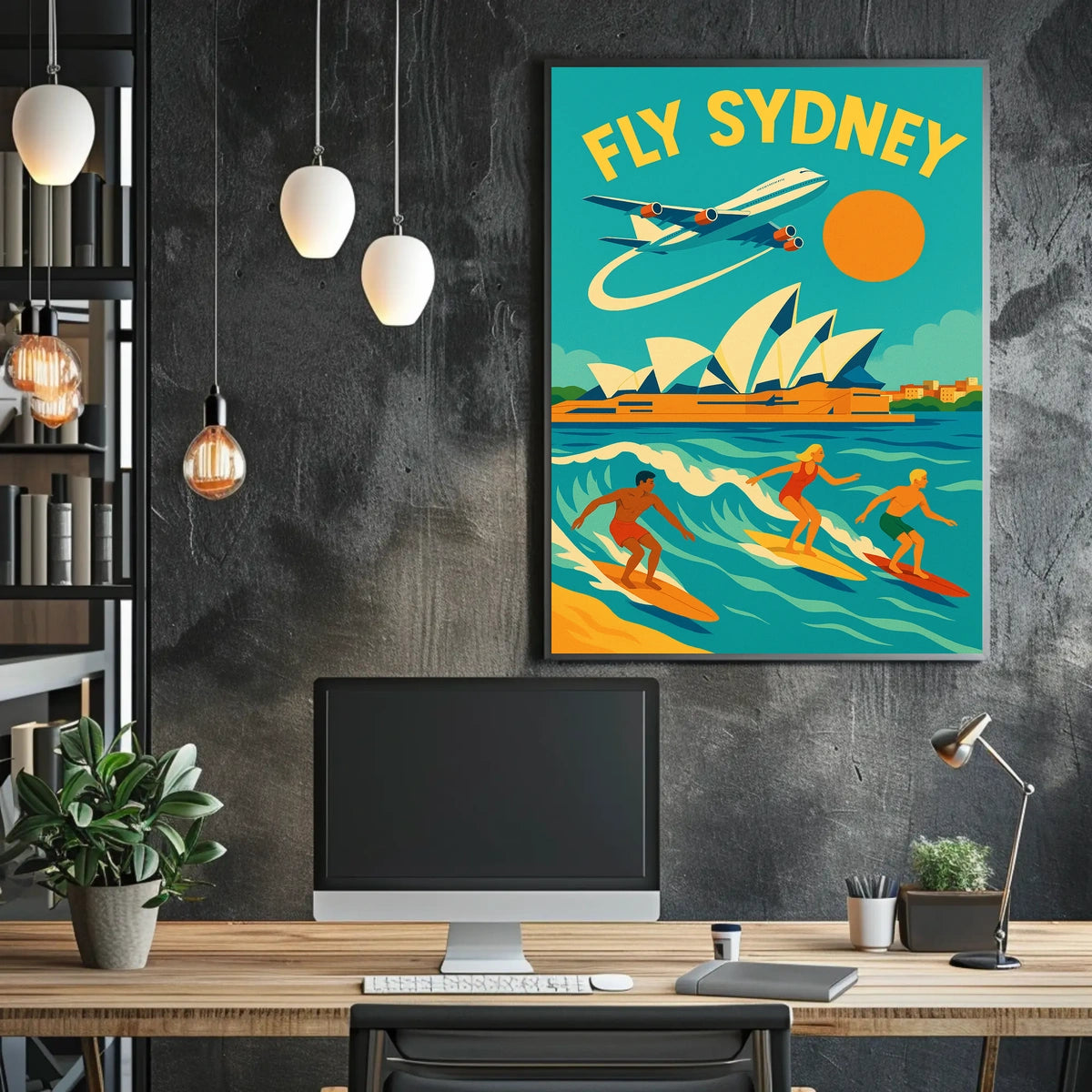 Sydney Adventure Travel Poster