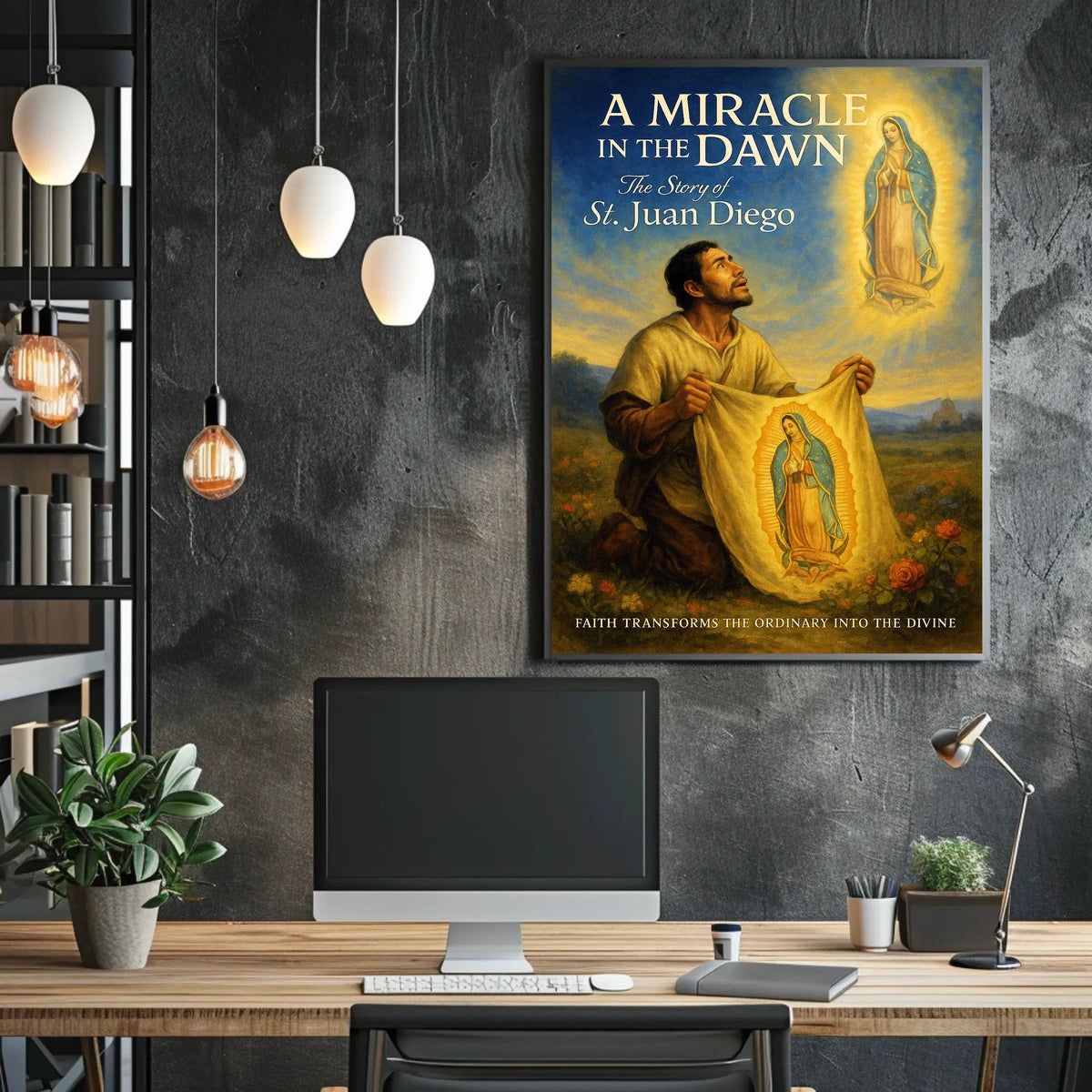 A Miracle in the Dawn The Story of St. Juan Diego Poster