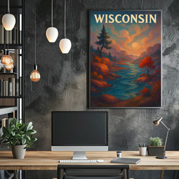 Wisconsin Landscape Poster