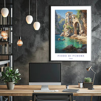 Furore Fjord Scenic Travel Poster PosterGoat