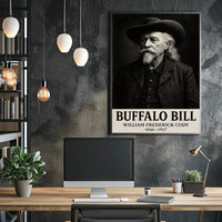 Buffalo Bill Art Print: Historical or Presidential Poster