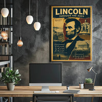 Abraham Lincoln Through the Ages Poster PosterGoat