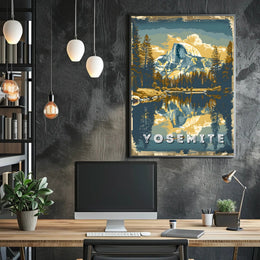 Yosemite Poster Art Poster
