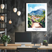 Scenic Beauty of Tenerife Poster PosterGoat