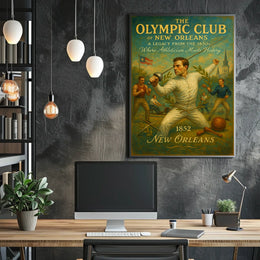 The Olympic Club Of New Orleans Poster
