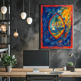 Vibrant Guam Poster
