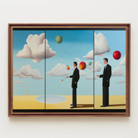 Surreal Dreamscape Explosion: Abstract or Artistic Poster