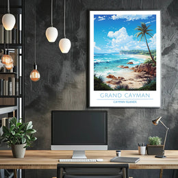 Grand Cayman Beachscape Poster
