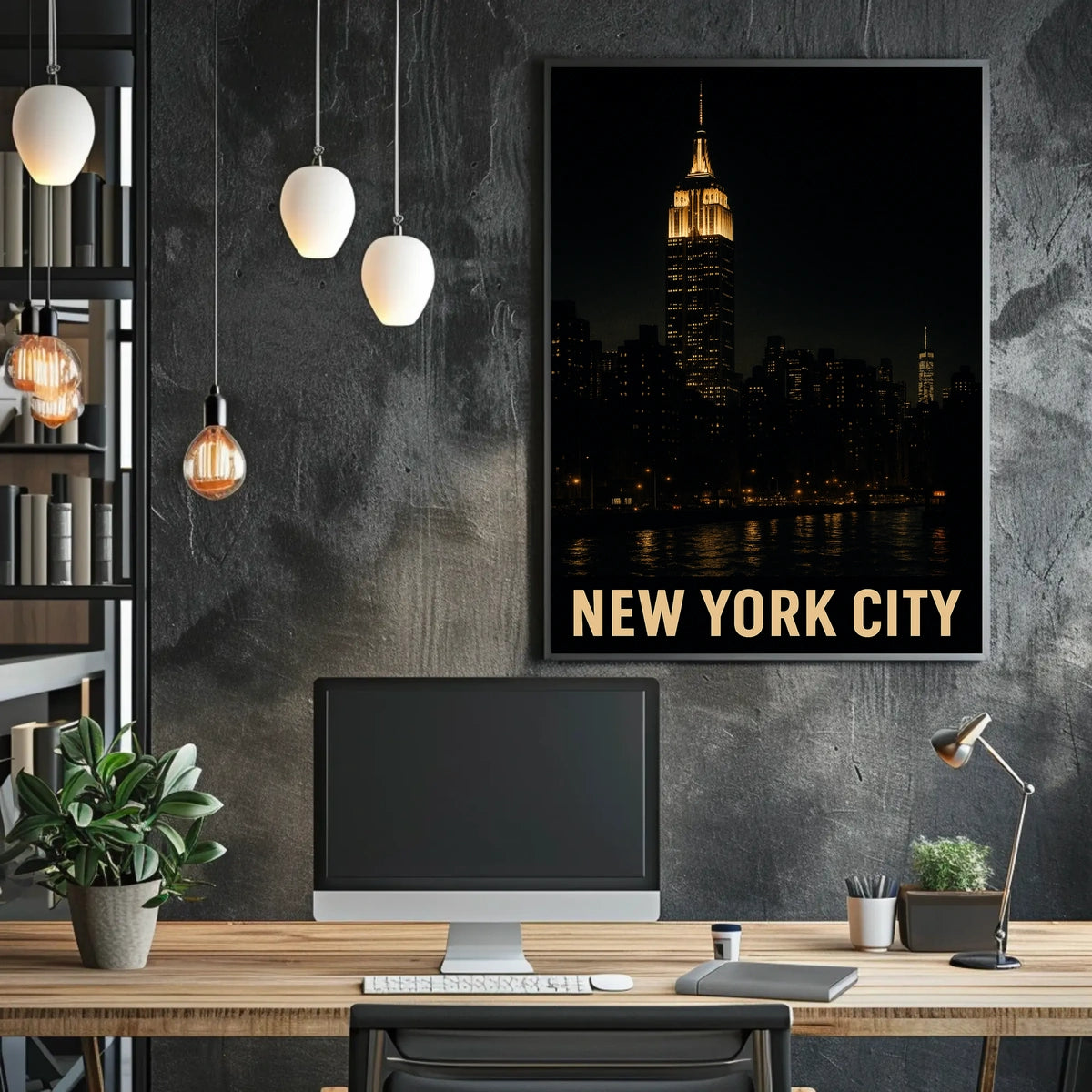 New York City Skyline Poster