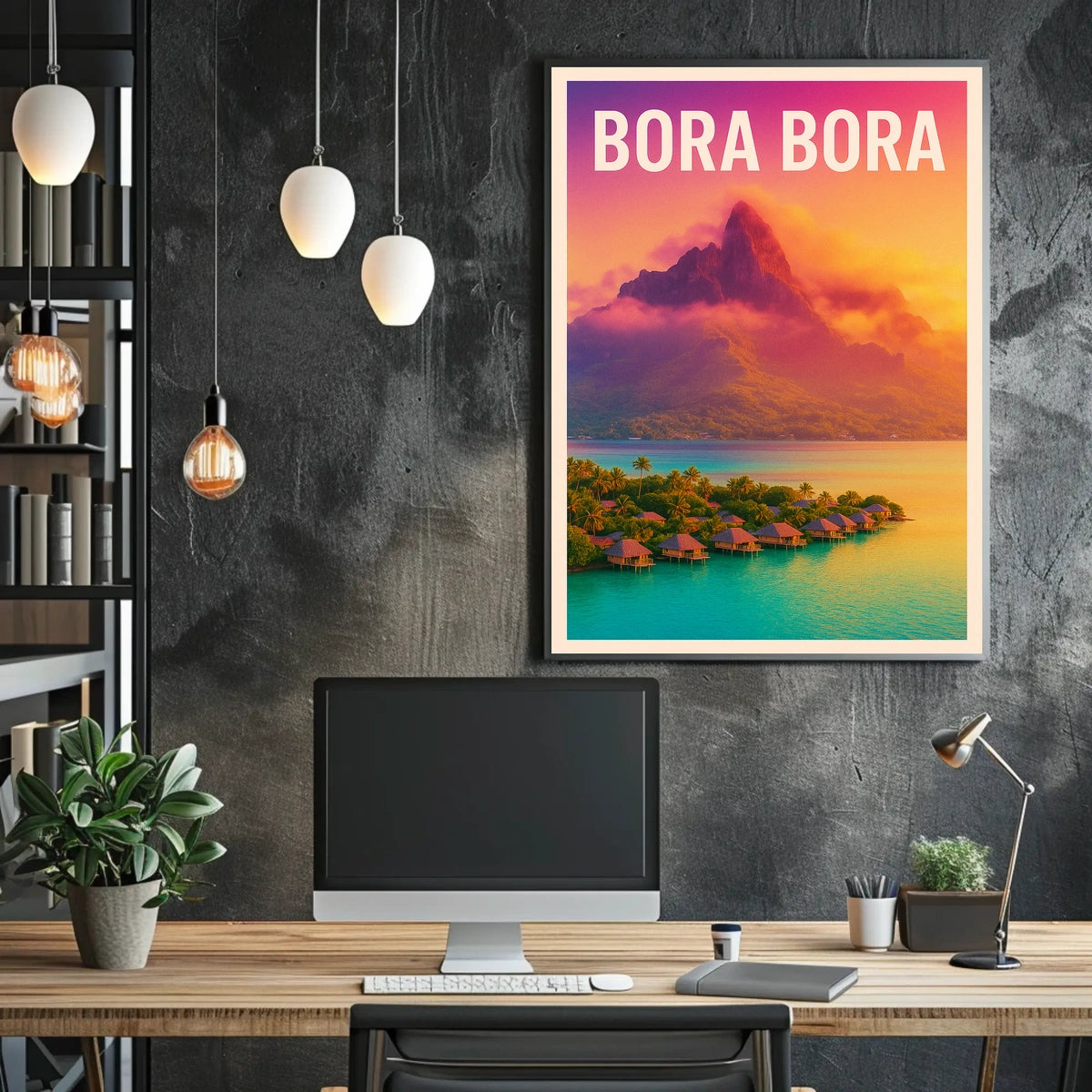 Bora Bora Paradise Poster