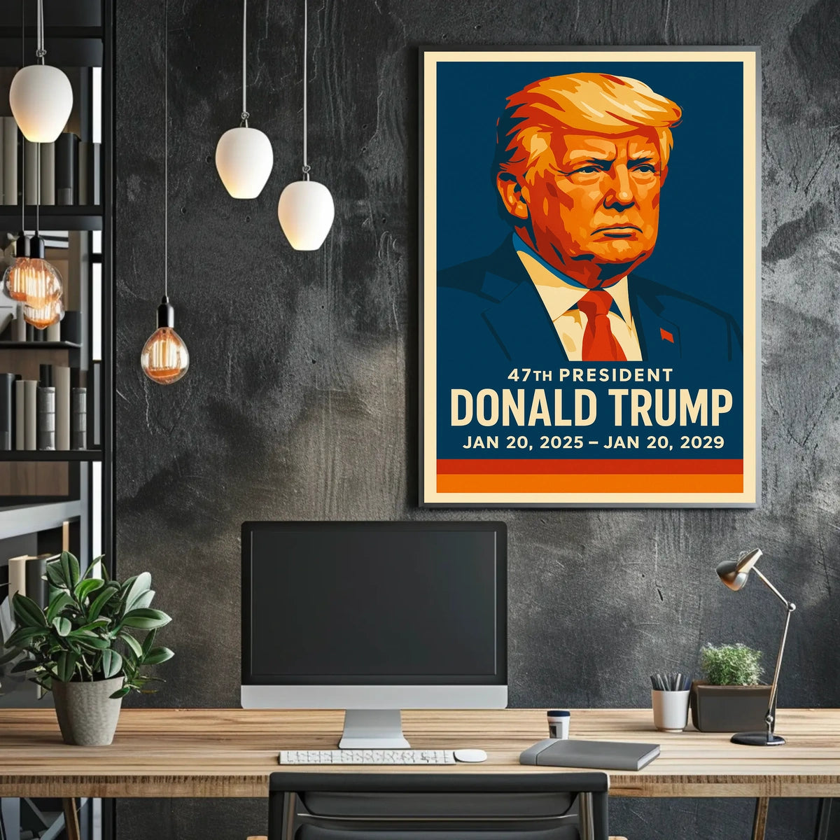 Donald Trump 47th President Poster
