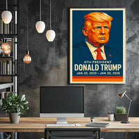 Donald Trump 47th President Poster