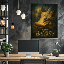 Magna Carta 1215 Poster