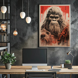 Mysterious Creature In The Wild Poster