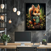 Adventure Awaits The Forest Explorer Poster