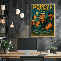 Popeye 1929 Art Poster POP-177