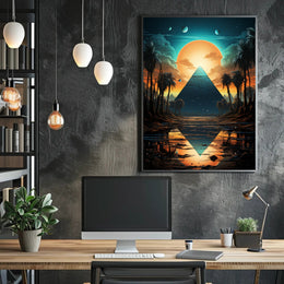 Celestial Reflections Poster