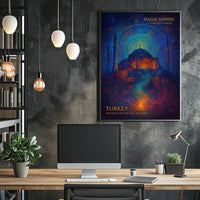 Hagia Sophia A Timeless Marvel Poster
