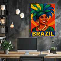 Vibrant Brazil Celebration Poster