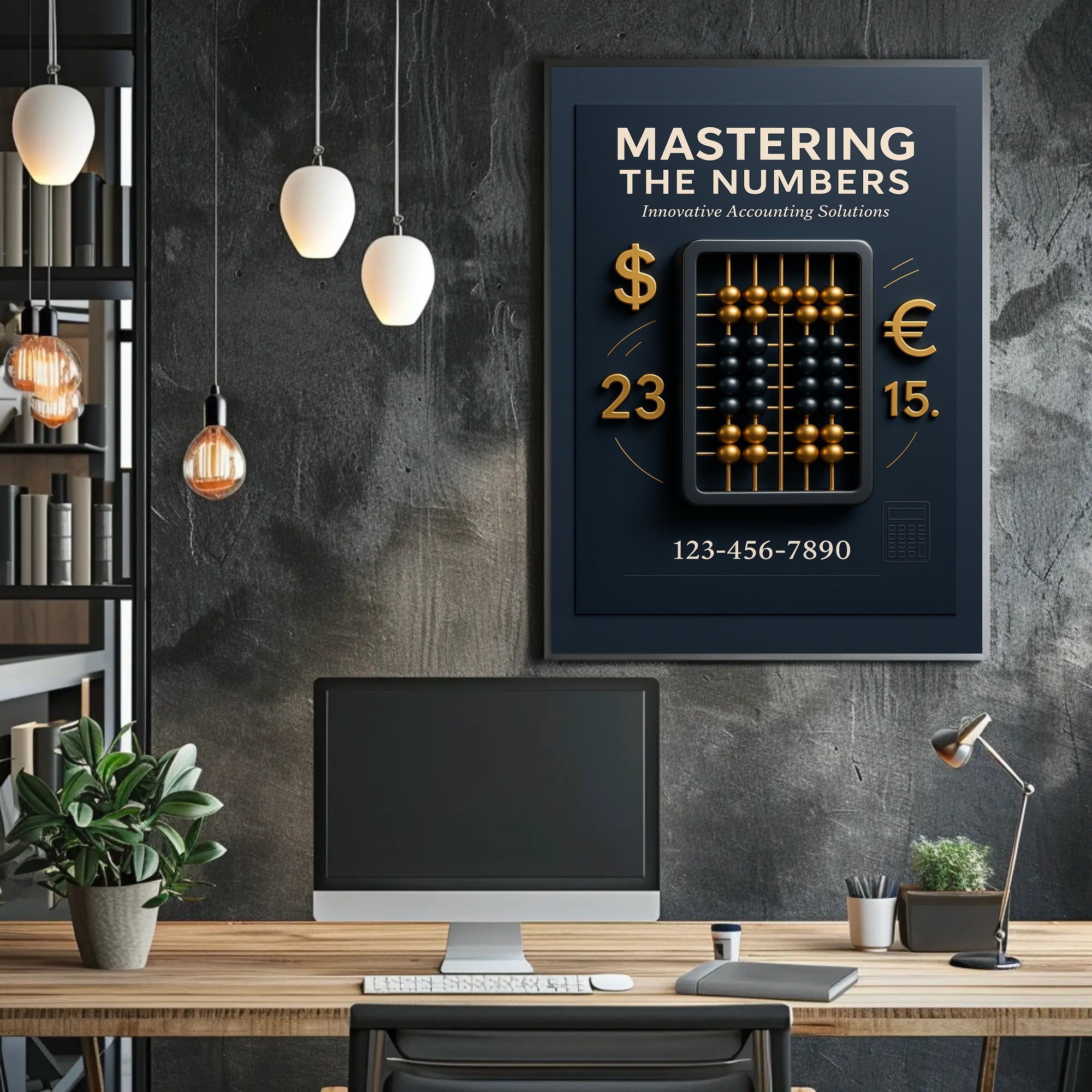 Master Finance with Innovative, Sleek Accounting Solution Poster