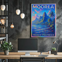 Moorea French Polynesia Poster