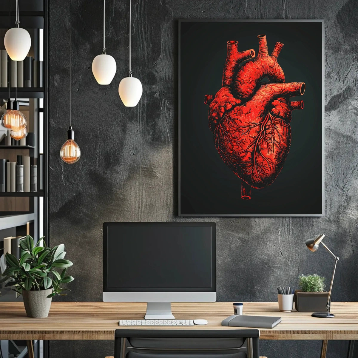 Heart Of Art Poster