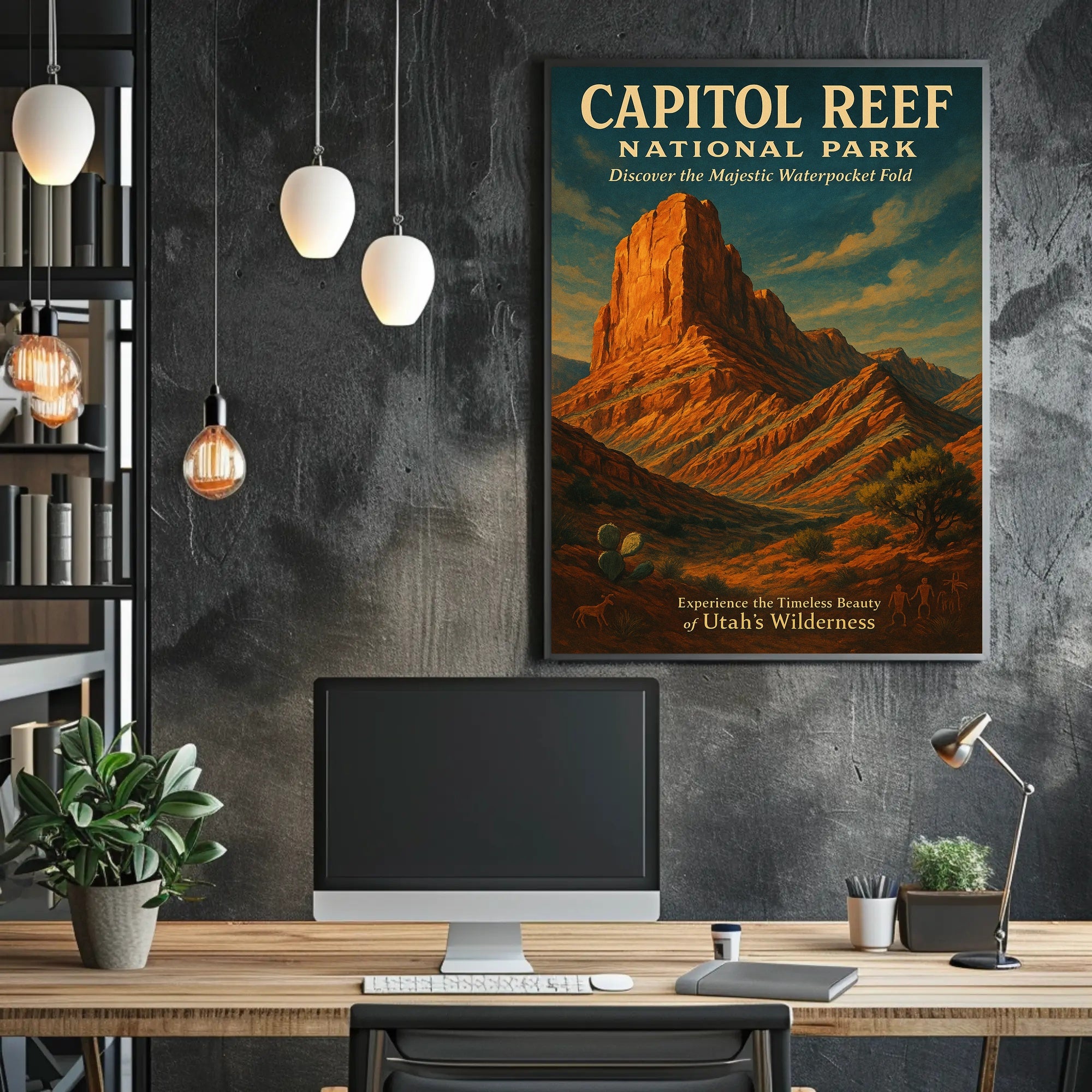 Capitol Reef National Park Wall Art Print