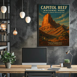 Capitol Reef National Park Wall Art Print