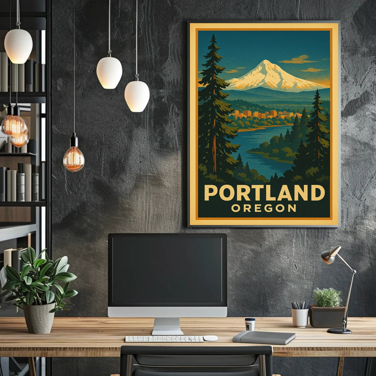 Portland, Oregon Poster