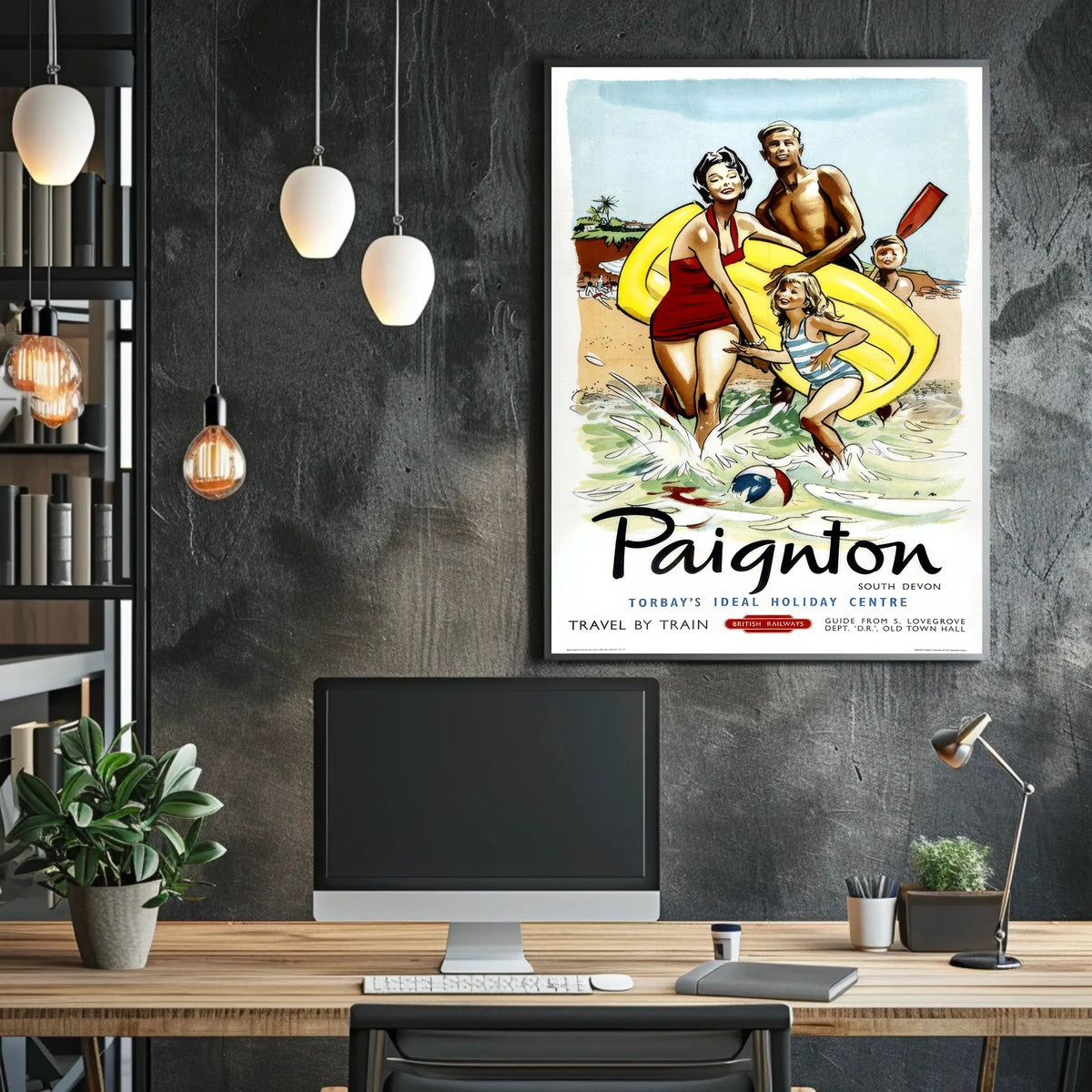 Paignton TorbayS Ideal Holiday Centre Poster